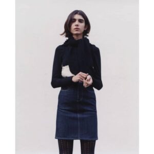 denim kilt